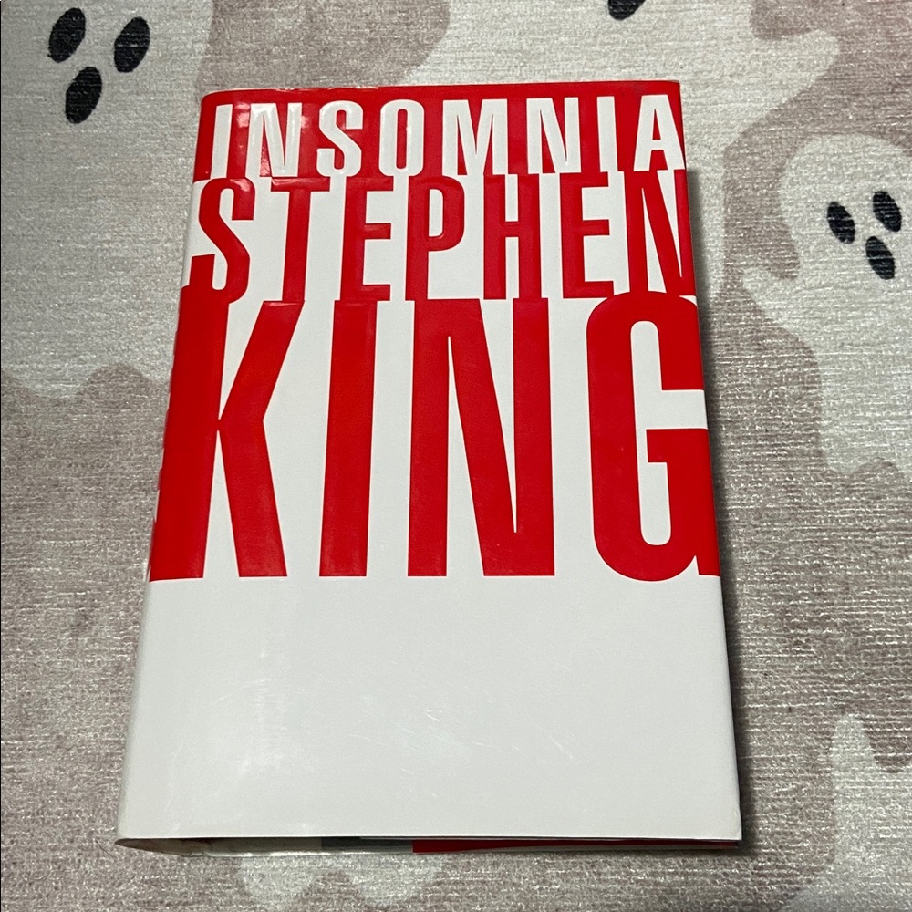 Stephen King Insomnia Hardcover Book